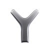 Gedotec Marion Double Coat Hook Square Matt Chrome Coat Hook
