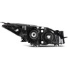 LSAILON Fit For Mazda 3 2010-2013 Headlight Assembly Black Housing