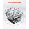 Heavy Duty Metal Wire Rear Basket Handle for Scooters Spacious