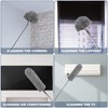 100 Inch Cobweb Duster, Spider Web Brush & Microfiber Feather