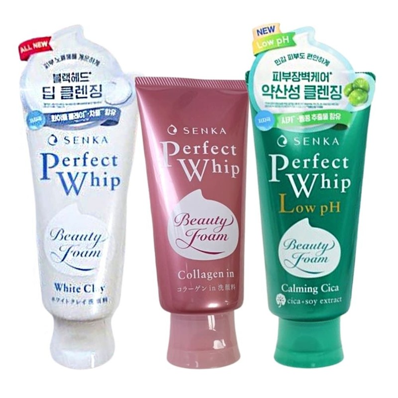 Senka Perfect Beauty Foam 120g x 3 Moisturizing Hypoallergenic Face