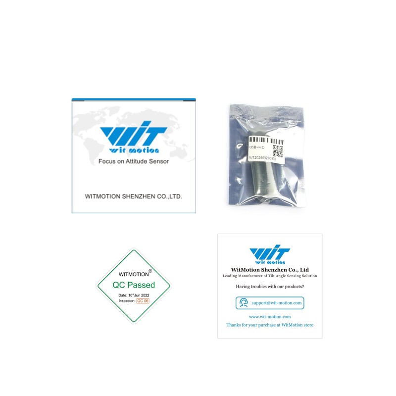 WitMotion USB-HID Wireless Bluetooth 2.0 Adapter, HID Tech, BT-02 Chip【CH340