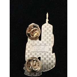 TWIN TOWERS SEPTEMBER 11 2001 9-11 911 2001 NEVER FORGET PINCRAFT PIN NEW