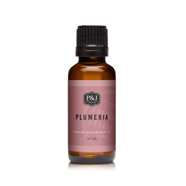 P&J Fragrance Oil | Plumeria Oil 30ml - Candle Scents for Candle Making, Freshie Scent, Soap Making Supplies, Diffuser Oil Scents