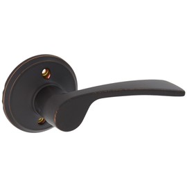 SCHLAGE Right Handed Lever Non-Turning Lock, Aged Bronze (F170 MER 716 RH)