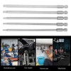 Torx Bit Set Long, 15pcsT10-T30 Magnetic Star Torx Screwdriver Bits,