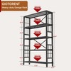 GIOTORENT 5-Wire Heavy-Duty Shelf, Standing Storage Shelves, Metal Shelving Unit