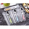 Goeielewe Grapefruit Spoons with Round Serrated Edges for Citrus Kiwi