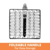 Mr. Bar-B-Q 06620Y Non Stick Flexible Basket with Folding Handle,