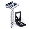 BAILI Butterfly Open TTO Double Edge Metal Safety Razor Wet