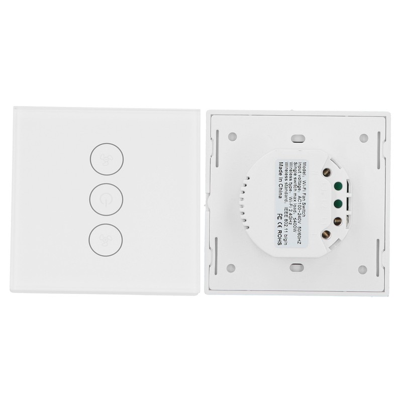Smart WiFi Switch Fan Phone Control 3‑Way Voice Control Type