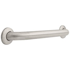 DELTA FAUCET 40118-SS Bath-and-Shower-Grab-Bars, 18", Stainless