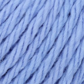 Lily 10201818083 Sugar 'N Cream Super Size Solid Yarn, 4oz, Gauge 4oz Medium, 100% Cotton, Big Ball - Cornflower - Machine Wash & Dry