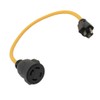 Parkworld Adapter Cord NEMA 5-15 Male Plug to Locking L14-30
