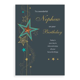 Regal Publishing Classic Birthday Card Nephew - 9 x 6 inches