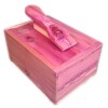 Cedar Shine Box - filled with shoe care items