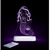 Aloka SleepyLights, Nightlight, Remote Control Included, Mermaid