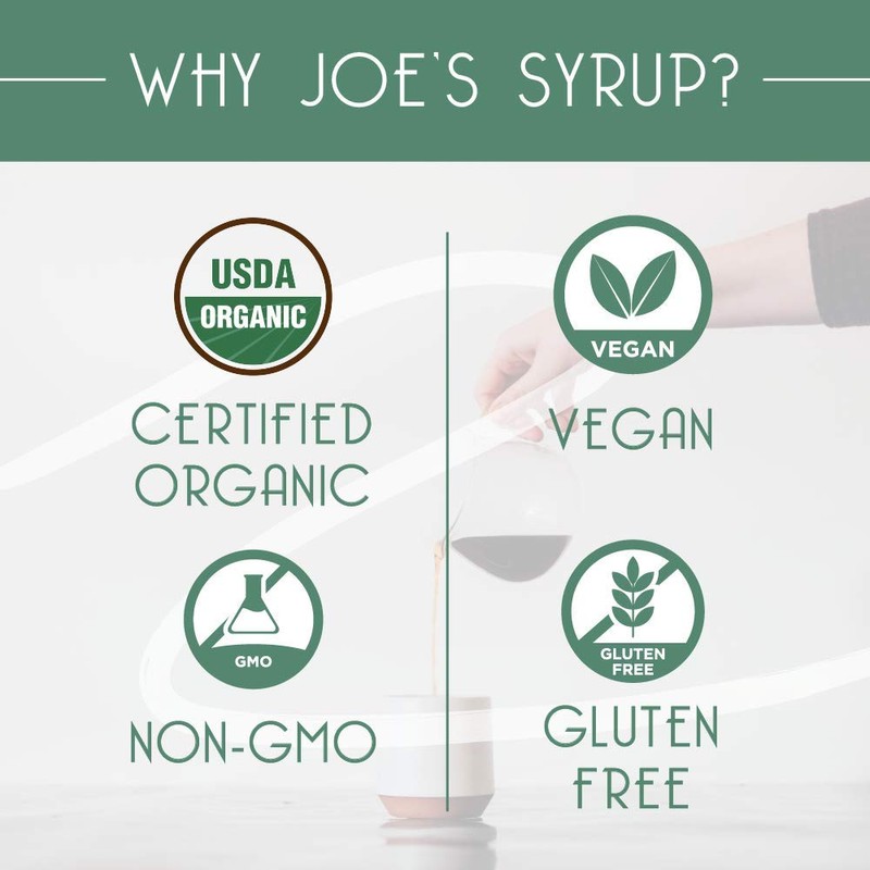 Joe's Syrup Organic Flavored Syrup, Organic Lavender, 750 ml, 25.4