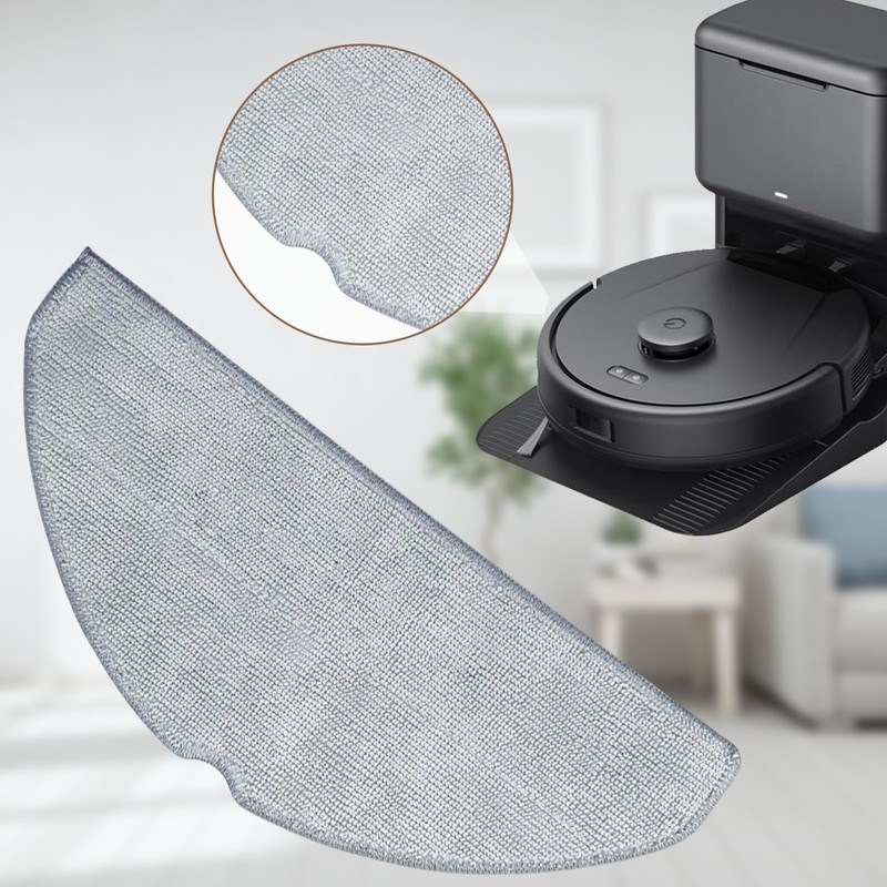 Ninnyi 4 Pcs Robot Vacuums Mop Pads Replacement for eufy
