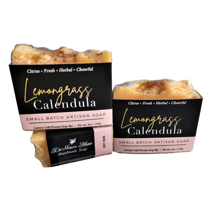 Undisclosed Lemongrass Calendula Soap - 6 pack