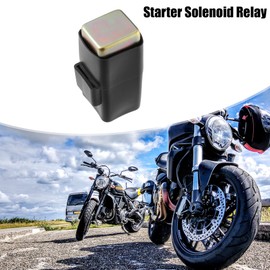 X AUTOHAUX Motorcycle Engine Starter Solenoid Relay Bronze Tone Starter Relay