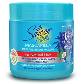 Silicon Mix Rizos Natural Hair Mask for Natural Wavy and Curly Hair 478 g - Intensive Moisturising Hair Mask