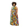 D'IYANU | Ronke African Print Dress for Women – Elegant