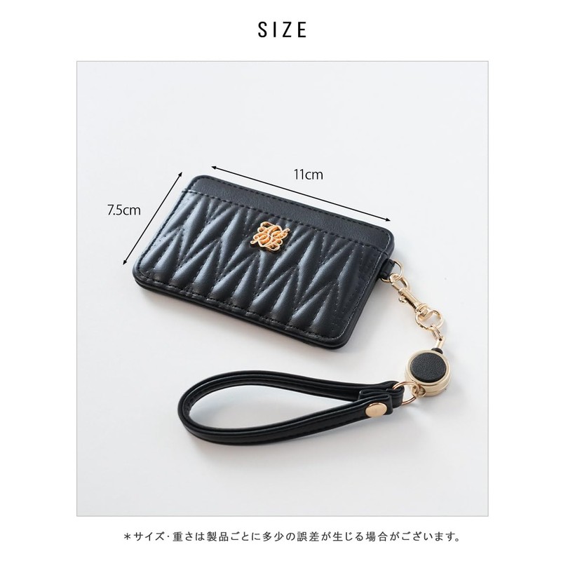 Alto Rose Pass Case, Commuter Holder, Card Slot, IC Card,