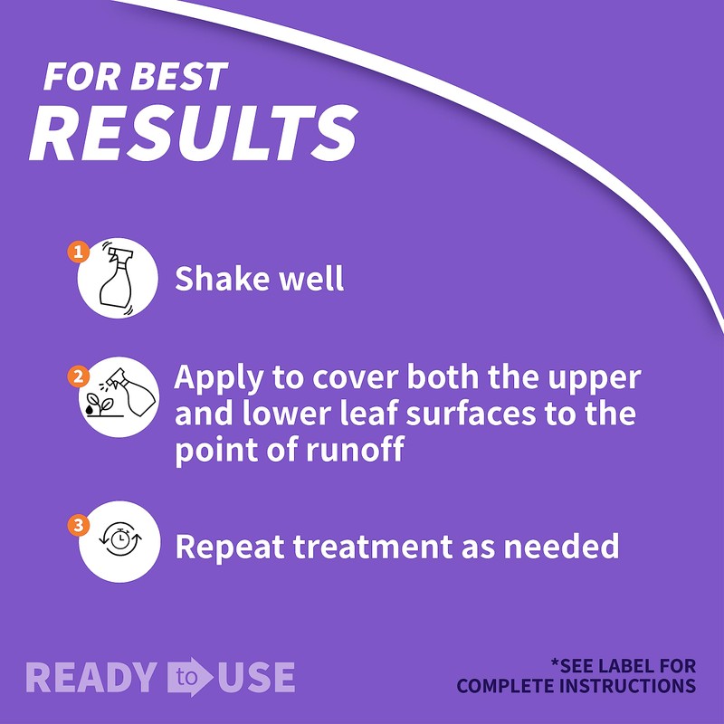 Bonide Captain Jack's Mite-X for Houseplants, 12 oz Ready-to-Use Spray