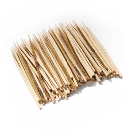 BambooMN Brand - Decorative Black Willow Appetizer Picks - 3 Inches (7.62cm) - 100 Pieces