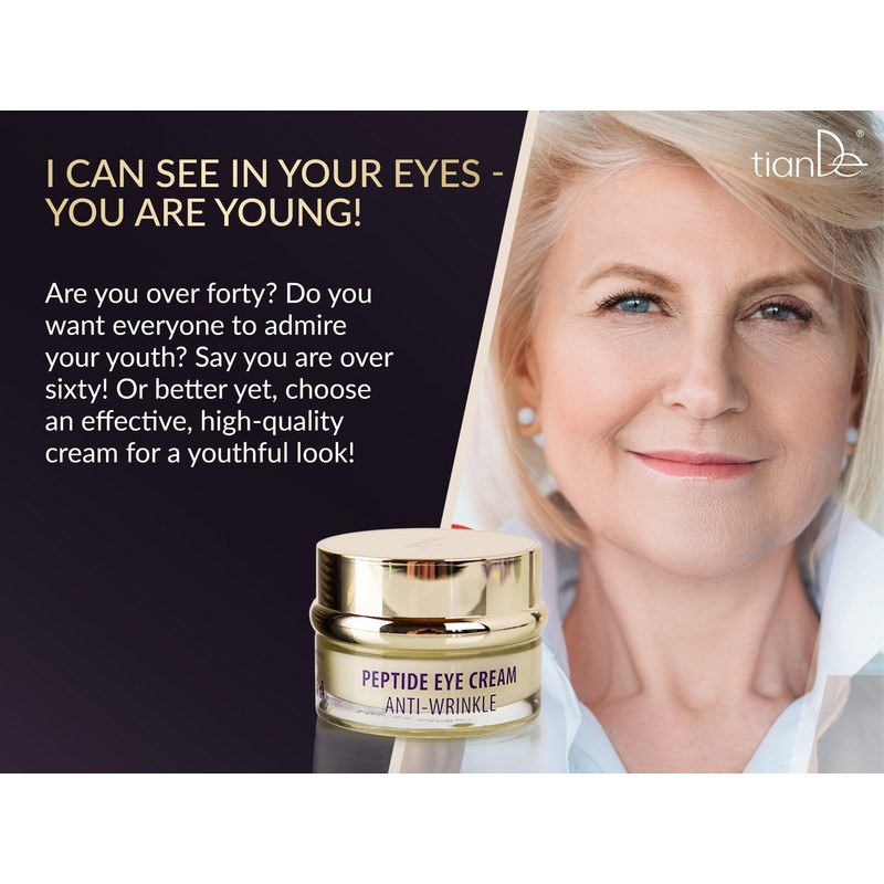 10110 TianDe Anti-Wrinkle Eye Cream with Peptides 30g