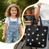 1.14" Mini White Iron on Stars, 80 PCS White Star