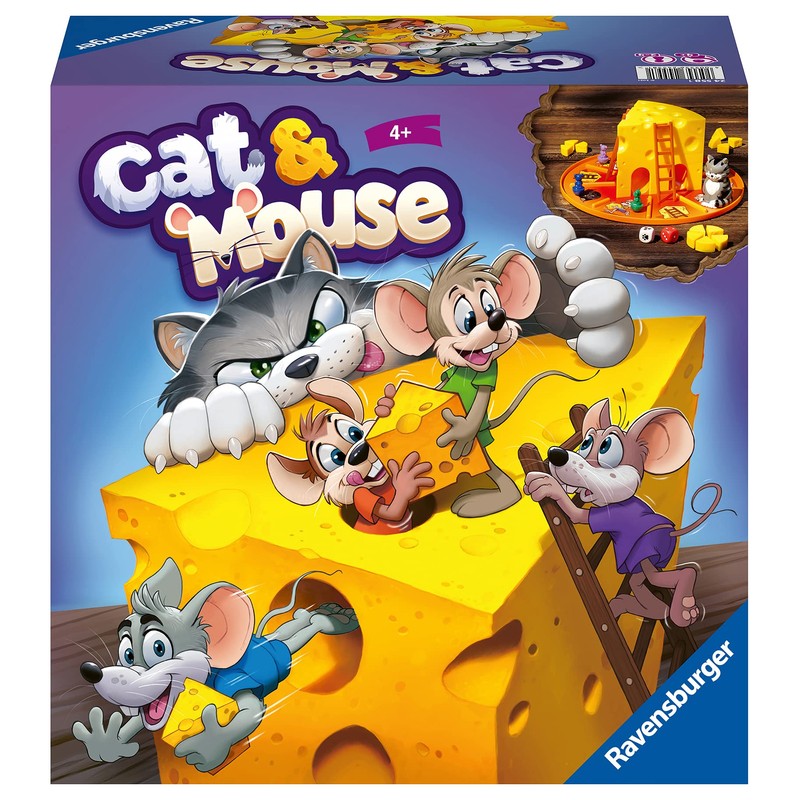 Ravensburger Cat & Mouse Board Games for Children Age 4