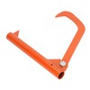 Log Lifter, Orange Stainless Steel Log Lifter Effort Saving Portable