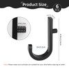 ARPOVIST 6 Pcs Storage Shed Tool Hooks,Compatible with Suncast &