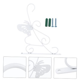 Mipcase Heavy Duty Wall Hanging Hooks for Planters Wrought Iron Flower Pot Brackets Vintage Style Hanging Basket Holders for Indoor and Outdoor Use for Gardens Porches and Yards