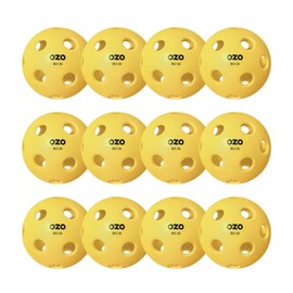 OZO Pickleball 12 Set 26 Hole Injection Injection Injection Indoor Balls