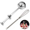 Powdered Sugar Shaker Duster With Lid Sugar Flour Sifter for
