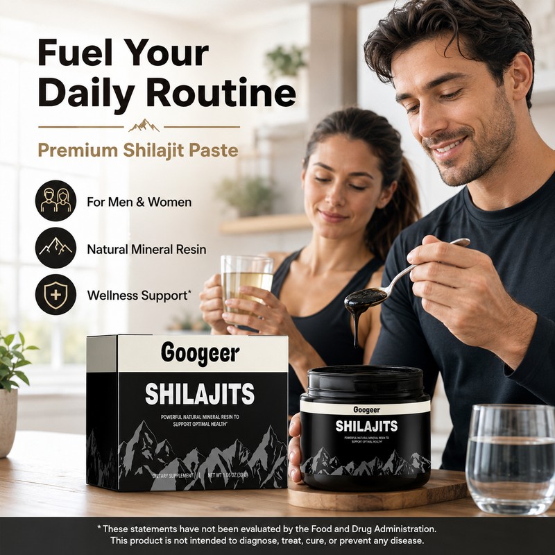 Shilajit Paste for Daily Wellness – Fulvic Acid Mineral Resin