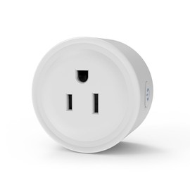 Smart Plug Simple Set Up with One Voice Command, APP Remote Control，Voice Control, Timer, Stable Connection, Bluetooth Mesh，one Pack, White