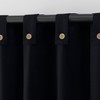 Archaeo Cotton Blend Button Tab Top Curtain, 40" x 63",