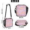 Funky Qiu Insulated Lunch Bag for Women Men - Leakproof