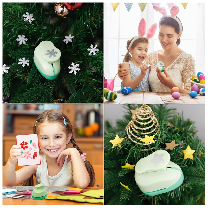 UCEC Paper Punches for Crafting, Hole Punch for Kids, 1