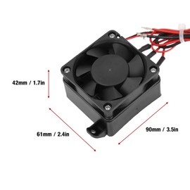 110V Mini Air Heating Constant Temperature Insulation Thermistor Heater With Fan(24V/350W)