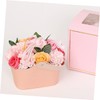 FOMIYES Fancy Soap Flower Basket Real Bath Flowers Set for