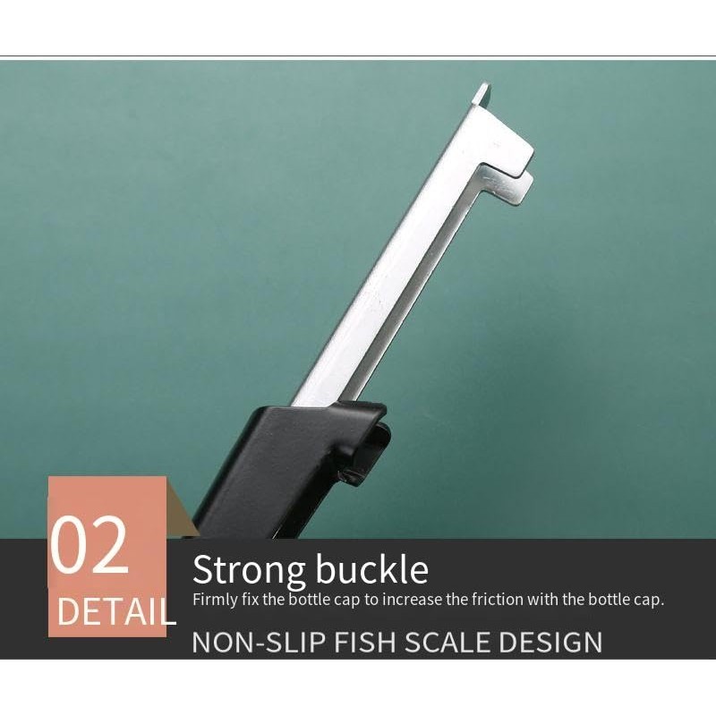 Adjustable Jar & Bottle Opener, Stainless Steel, Manual, Kitchen