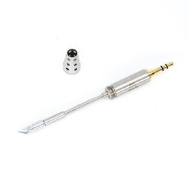 Original Soldering Iron Tip Replacement for Miniware TS80 Mini Portable Outdoor Soldering Iron Kit (B02/J02/BC02/K4/D25 Tip) (J02)