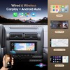 Single Din Car Stereo Linux System, 6.36 Inch CarPlay &