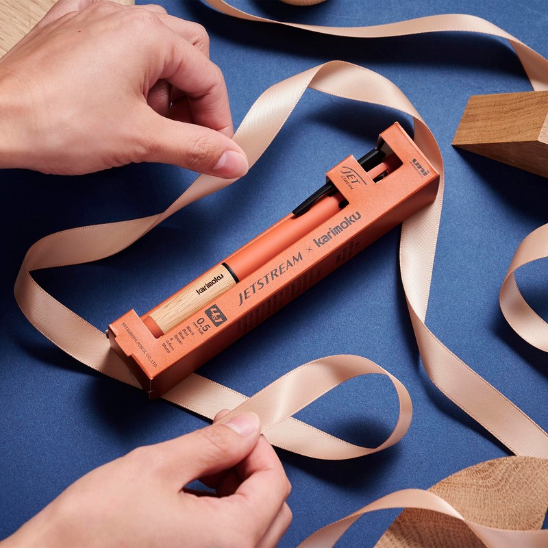 Mitsubishi Pencil MSXE5KF05.4 Multifunction Pen Jetstream Karimoku 4&1 0.5 Sunset