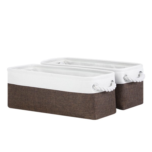 DULLEMELO Toilet Paper Storage Basket, Toilet Paper Basket for Back